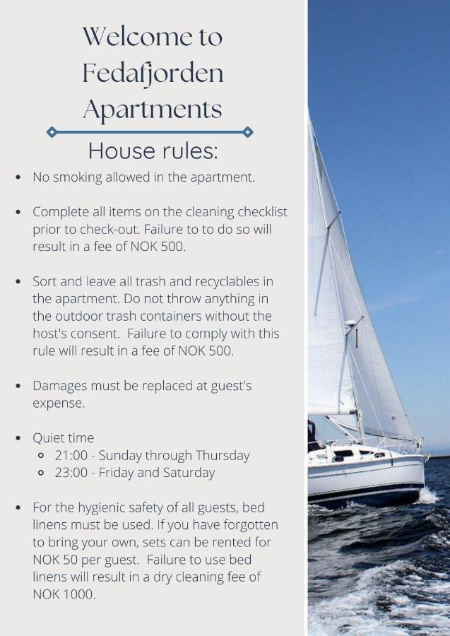 Fedafjorden Apartments المظهر الخارجي الصورة